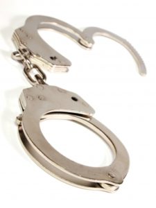 picture of handcuffs used to arrest someone with a probation violation
